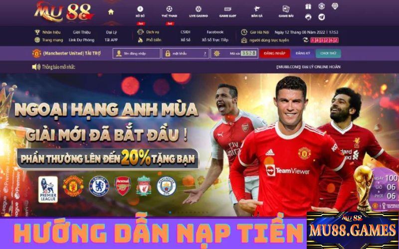 Mu88 cập nhật đa dạng các kèo cá độ bóng đá